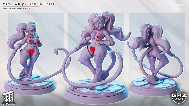 Goblin Thief Mimi | Fantasy Pin-Up | Gaz Minis