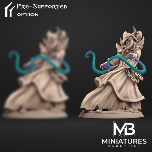 Mind Stealer (Hooded) | Mermaids & Mind Stealers | Miniatures Blueprint TabletopXtra