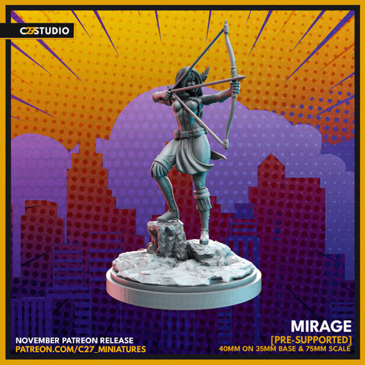 Mirage | Heroes | Sci-Fi Miniature | C27 Studio TabletopXtra