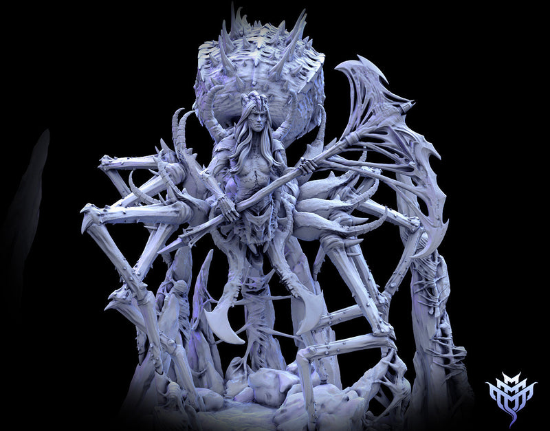 Mistress of the Deep | Everlasting Shadow Netherdeep | Fantasy Miniature | Mini Monster Mayhem TabletopXtra