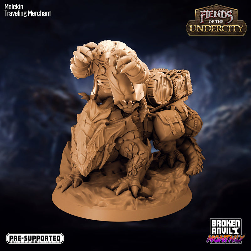 Molekin Miniatures | Fiends of the Undercity | Tabletop RPG Miniature TabletopXtra