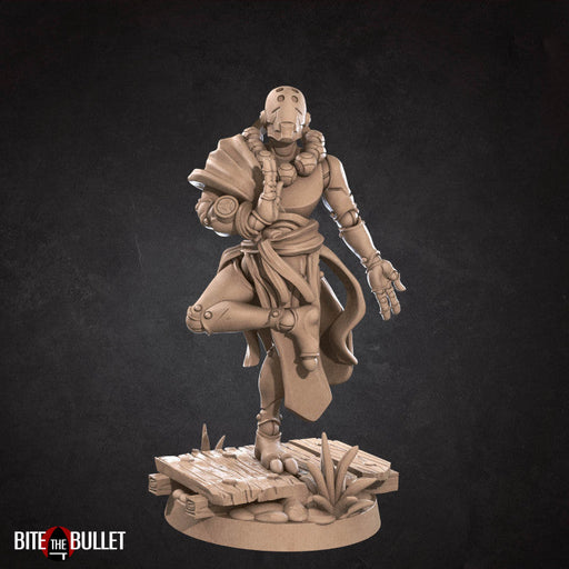 Monk A | Warforged | Fantasy Miniature | Bite the Bullet TabletopXtra