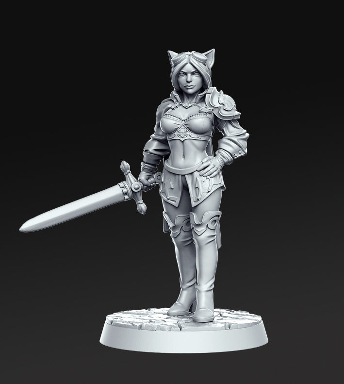 Monster Hunters Miniatures (Character Set) | Fantasy Miniature | RN Estudio TabletopXtra