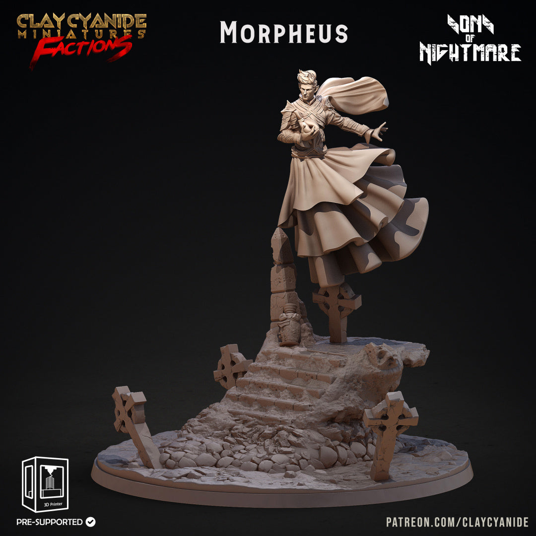Morpheus | Sons of Nightmare | Fantasy Miniature | Clay Cyanide ...