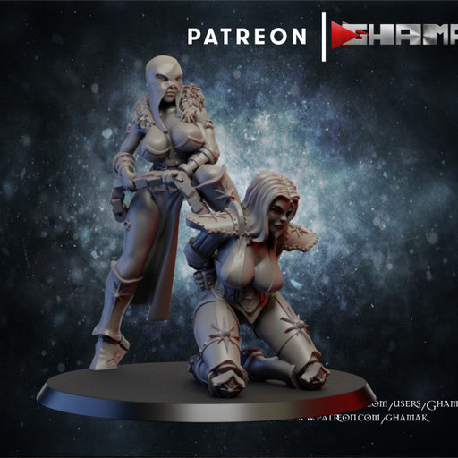 Mortified Slaver | Red Sisters | Fantasy Miniature | Ghamak TabletopXtra