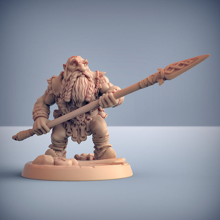 Mountaineer B | Dwarven Mountaineers of Skutagaard | Fantasy D&D Miniature | Artisan Guild TabletopXtra