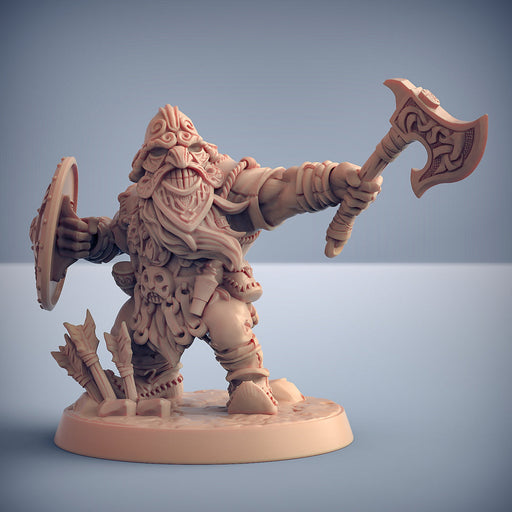 Mountaineer C w/ Mask | Dwarven Mountaineers of Skutagaard | Fantasy D&D Miniature | Artisan Guild TabletopXtra