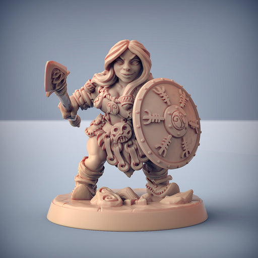 Mountaineer D | Dwarven Mountaineers of Skutagaard | Fantasy D&D Miniature | Artisan Guild TabletopXtra