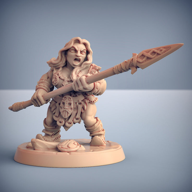 Mountaineer E | Dwarven Mountaineers of Skutagaard | Fantasy D&D Miniature | Artisan Guild TabletopXtra
