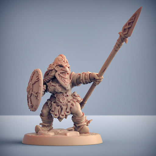 Mountaineer F w/Mask | Dwarven Mountaineers of Skutagaard | Fantasy D&D Miniature | Artisan Guild TabletopXtra