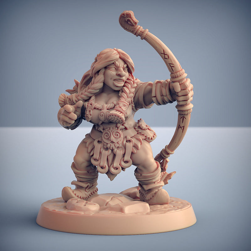Mountaineer Miniatures | Dwarven Mountaineers of Skutagaard | Fantasy D&D Miniature | Artisan Guild TabletopXtra