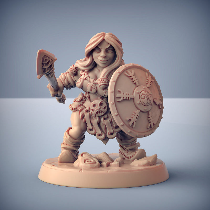 Mountaineer Miniatures | Dwarven Mountaineers of Skutagaard | Fantasy D&D Miniature | Artisan Guild TabletopXtra