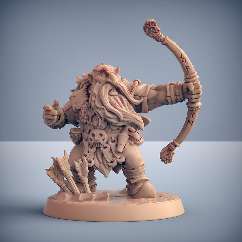 Mountaineer Miniatures | Dwarven Mountaineers of Skutagaard | Fantasy D&D Miniature | Artisan Guild TabletopXtra