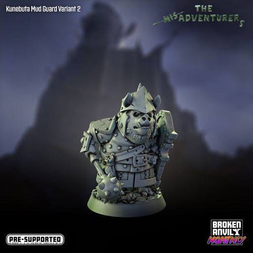 Mud Guard 2 | Mis-Adventurers | Tabletop RPG Miniature TabletopXtra