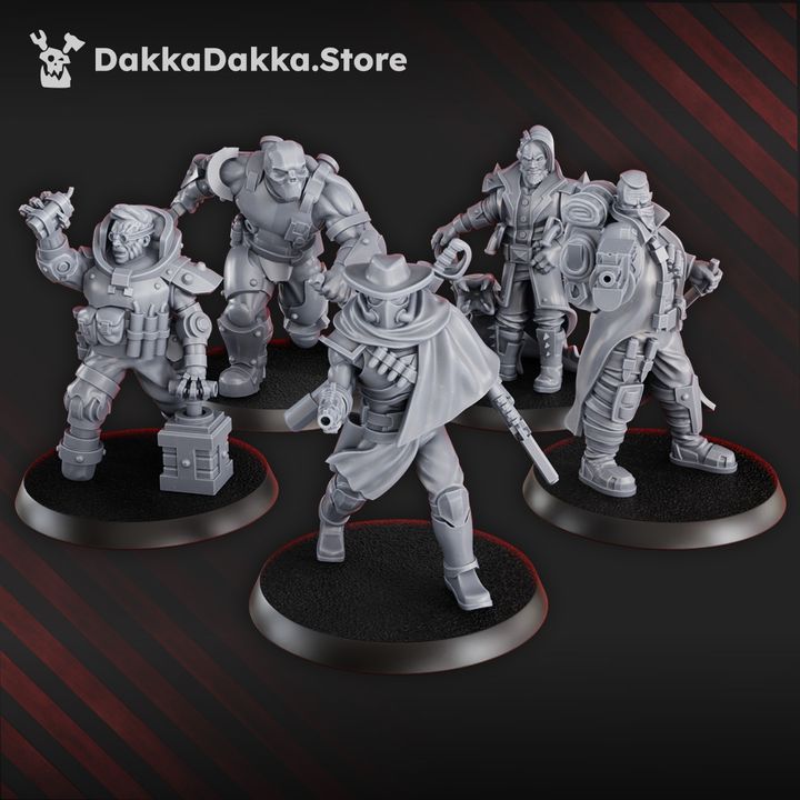 Murder Inc. Crew Miniatures | Imperial Soldiers | DakkaDakka