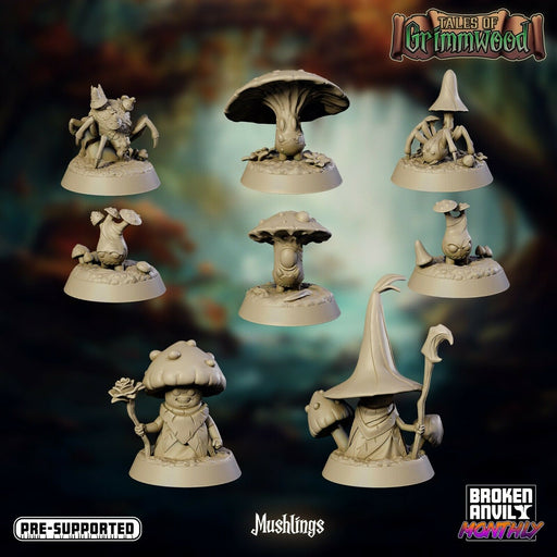 Mushling Miniatures | Tales of Grimmwood | Tabletop RPG Miniature TabletopXtra