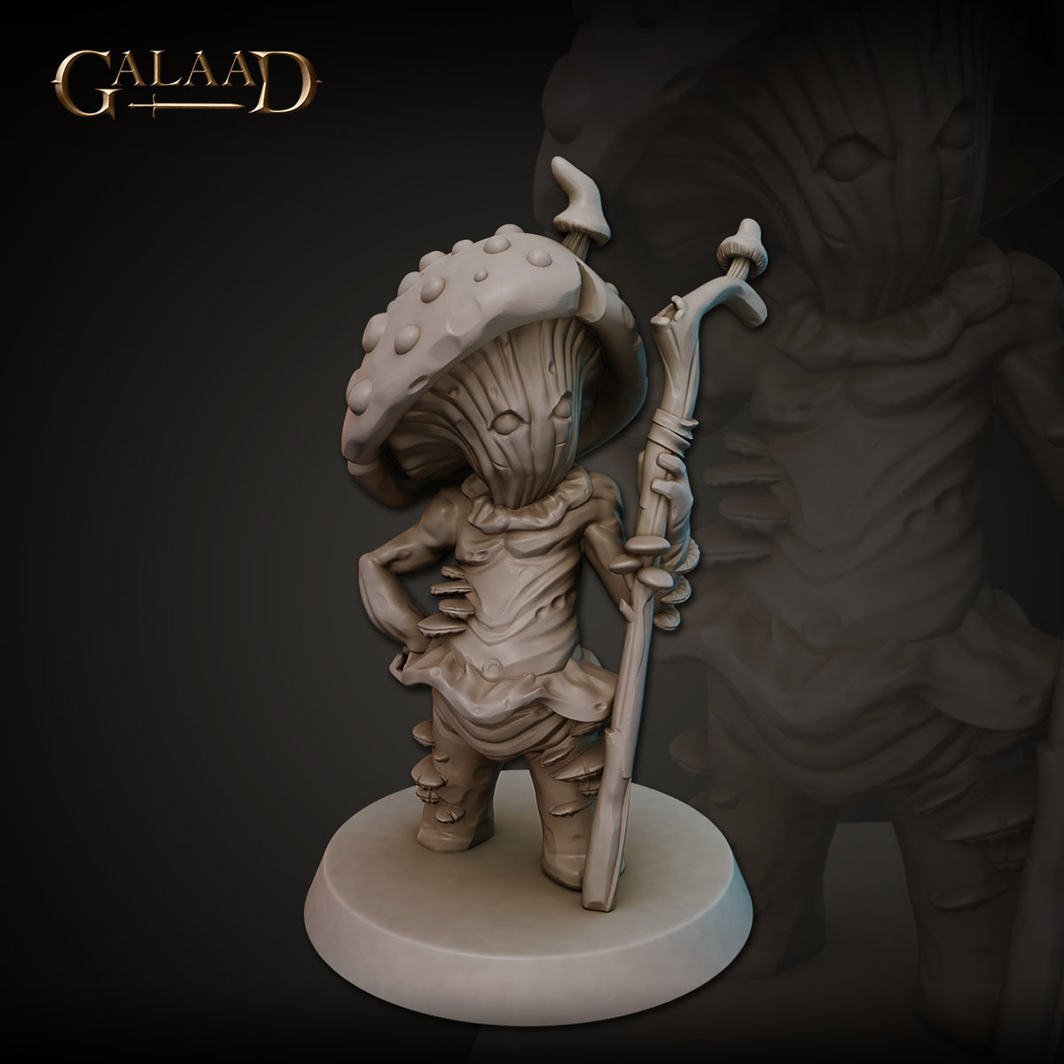 Myconid A | Succubi, Myconids and Kobold | Fantasy Miniature | Galaad ...
