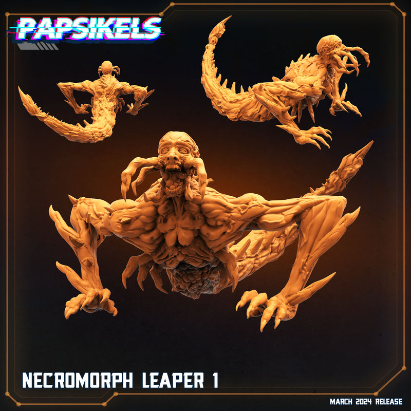 Necromorph Leaper Miniatures | Aliens Vs Humans XV That Thing | Papsikels