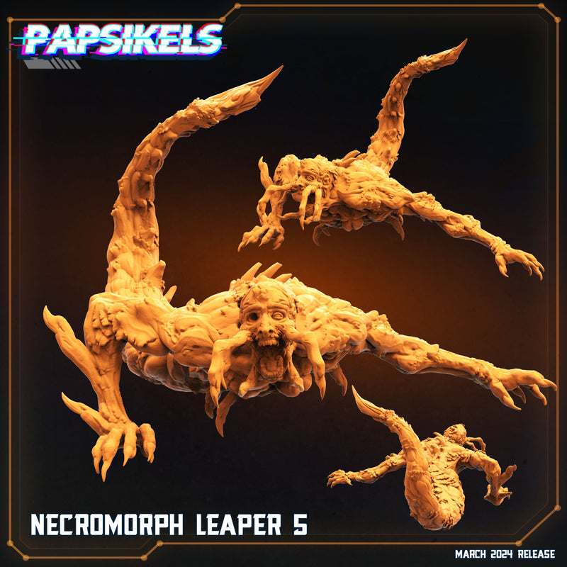 Necromorph Leaper Miniatures | Aliens Vs Humans XV That Thing | Papsikels