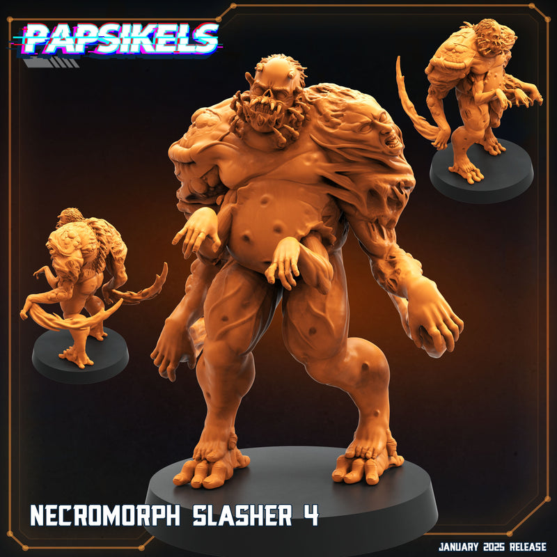 Necromorph Slasher Miniatures | Aliens Vs Humans XIII Ascension | Papsikels