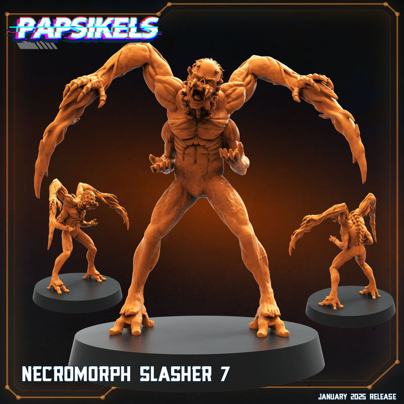Necromorph Slasher Miniatures | Aliens Vs Humans XIII Ascension | Papsikels