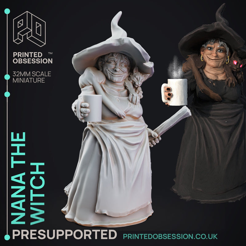 Nana | Ninjas & Mimics | Fantasy Miniature | Printed Obsession TabletopXtra