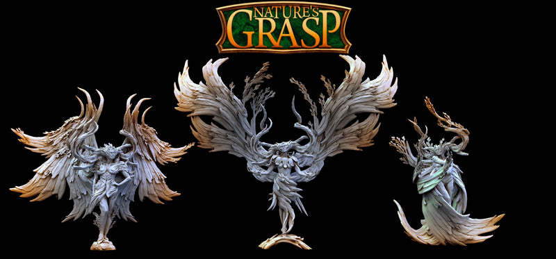Natures Grasp Miniatures (Full Set) | Fantasy Miniature | Mini Monster Mayhem TabletopXtra