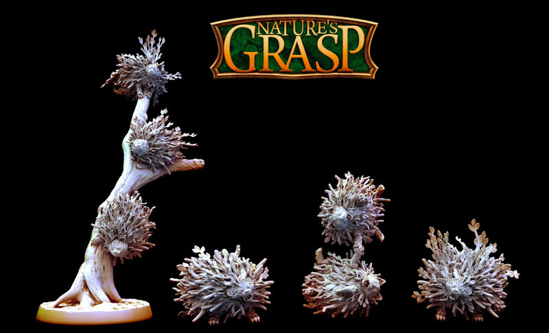 Natures Grasp Miniatures (Full Set) | Fantasy Miniature | Mini Monster Mayhem TabletopXtra