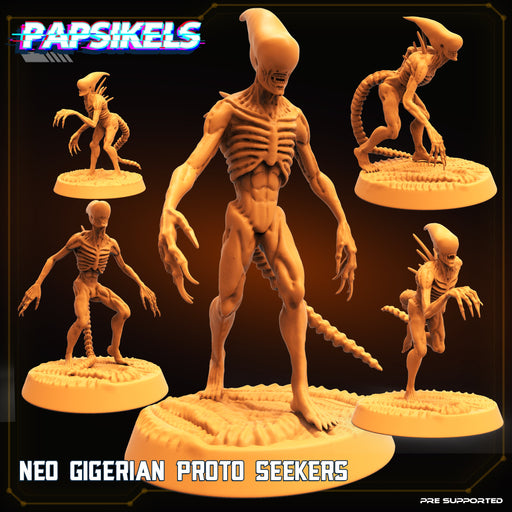 Neo Gigerian Proto Seekers | Sci-Fi Specials | Sci-Fi Miniature | Papsikels TabletopXtra