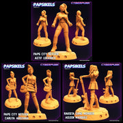 Netizen Miniatures | Law Upholders | Sci-Fi Miniature | Papsikels TabletopXtra