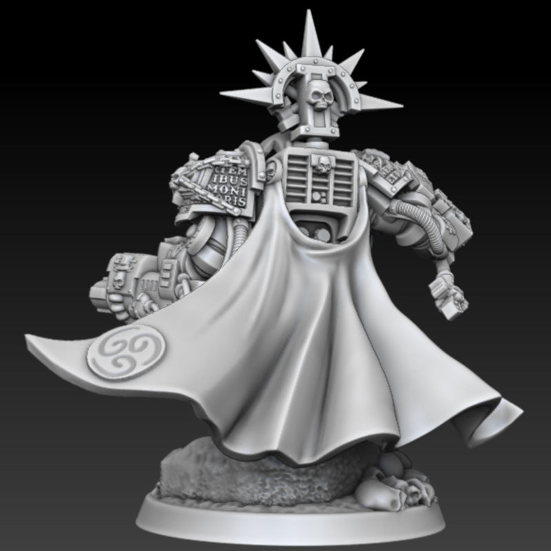 Grand Master Decimus Falon | Silver Wardens | Sci-Fi Miniature | DMG Minis