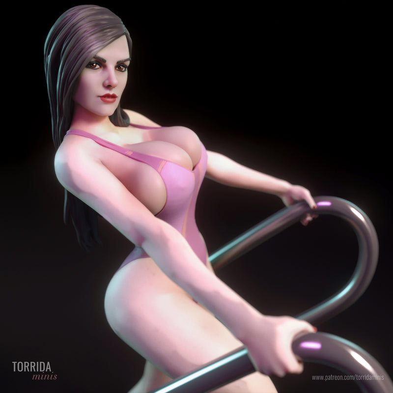 Niko | Pin-Up Statue Fan Art Miniature Unpainted | Torrida Minis