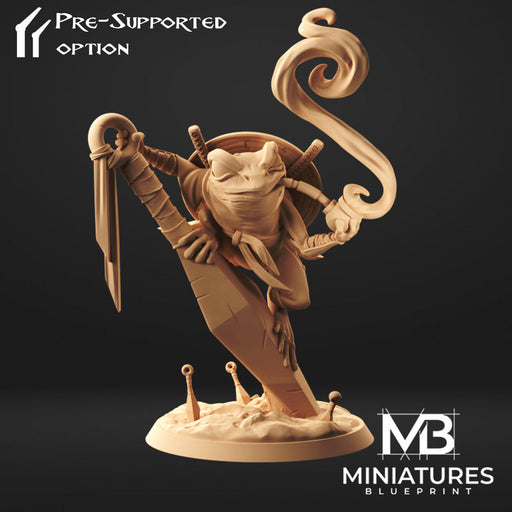 Ninja Frog | Samurai & Shinobi | Miniatures Blueprint TabletopXtra