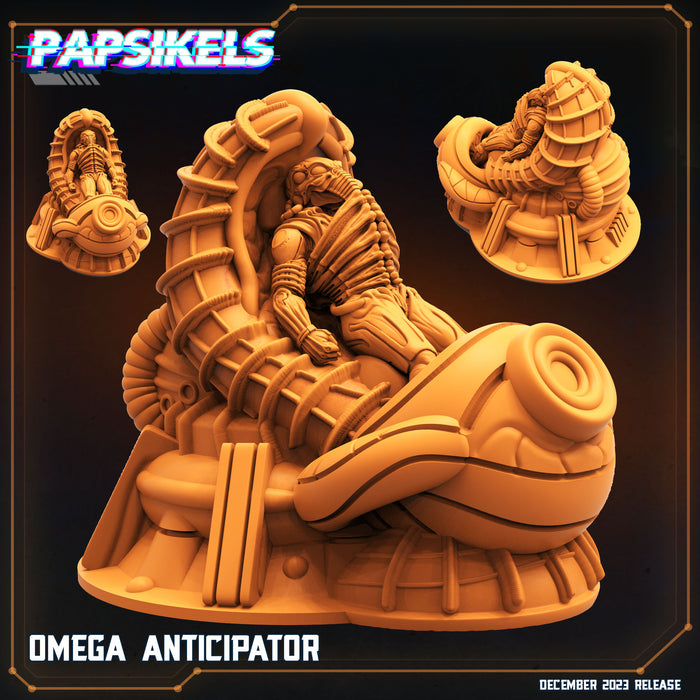 Omega Anticipator | Omega Army | Sci-Fi Miniature | Papsikels