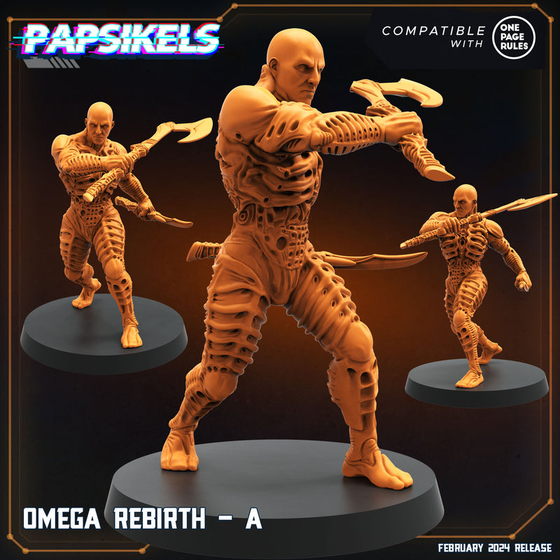 Omega Rebirth Miniatures | Dropship Troopers IV | Sci-Fi Miniature | Papsikels