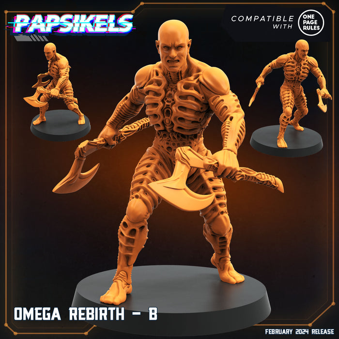 Omega Rebirth B | Dropship Troopers IV | Sci-Fi Miniature | Papsikels