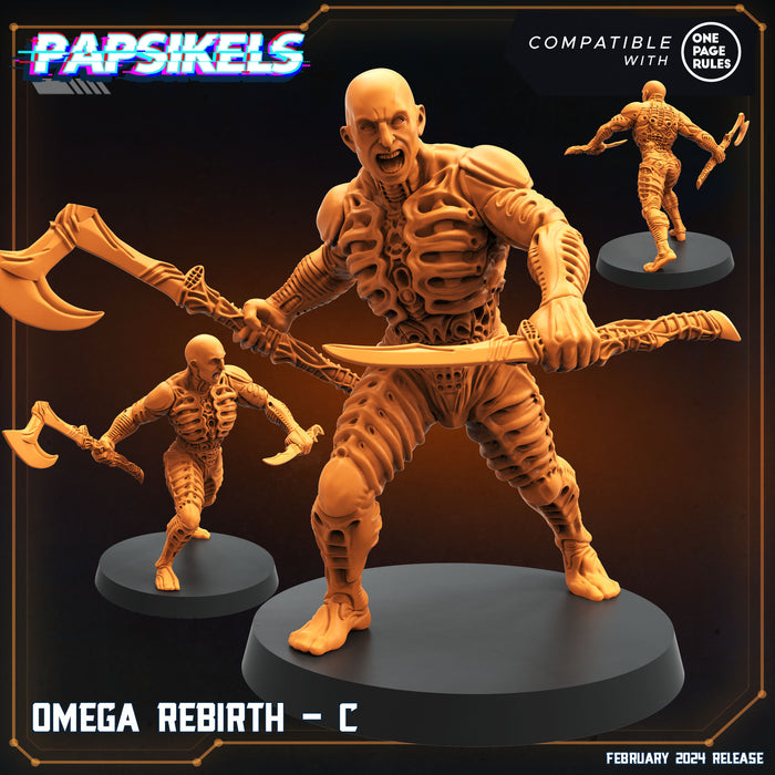 Omega Rebirth C | Dropship Troopers IV | Sci-Fi Miniature | Papsikels