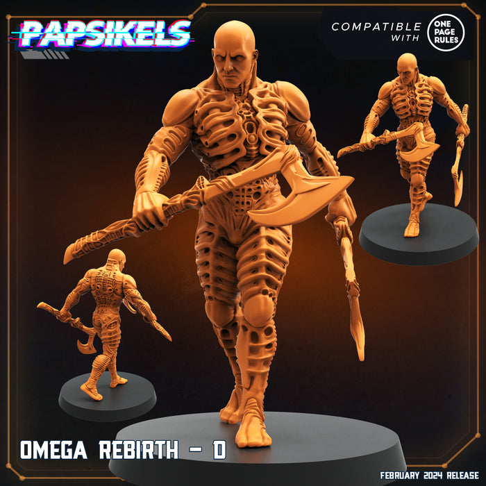 Omega Rebirth Miniatures | Dropship Troopers IV | Sci-Fi Miniature | Papsikels