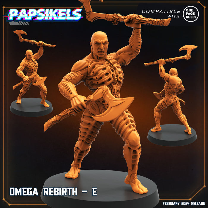 Omega Rebirth E | Dropship Troopers IV | Sci-Fi Miniature | Papsikels