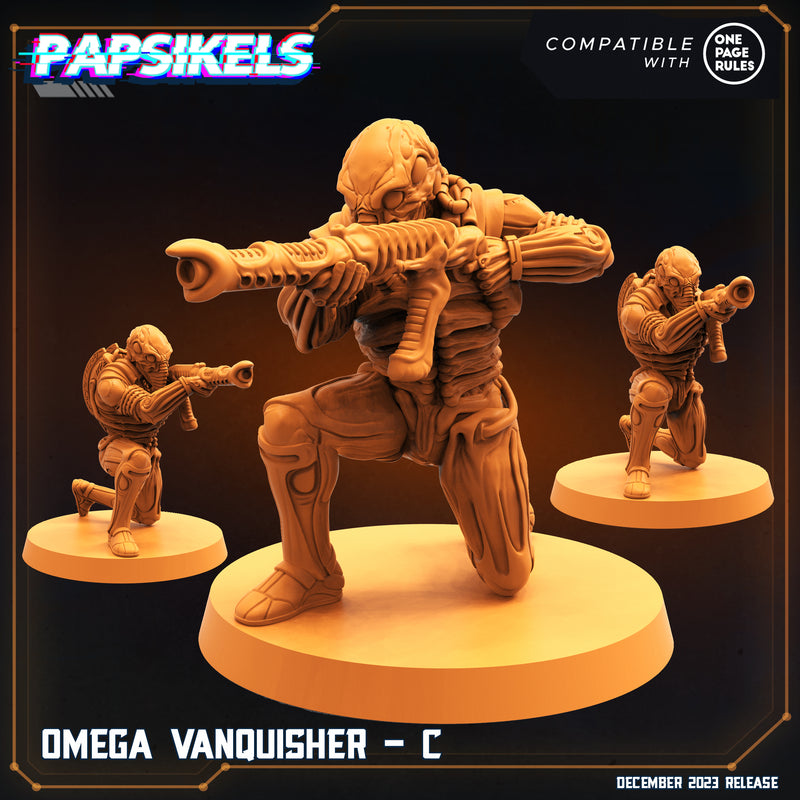Vanquisher Miniatures | Omega Army | Sci-Fi Miniature | Papsikels