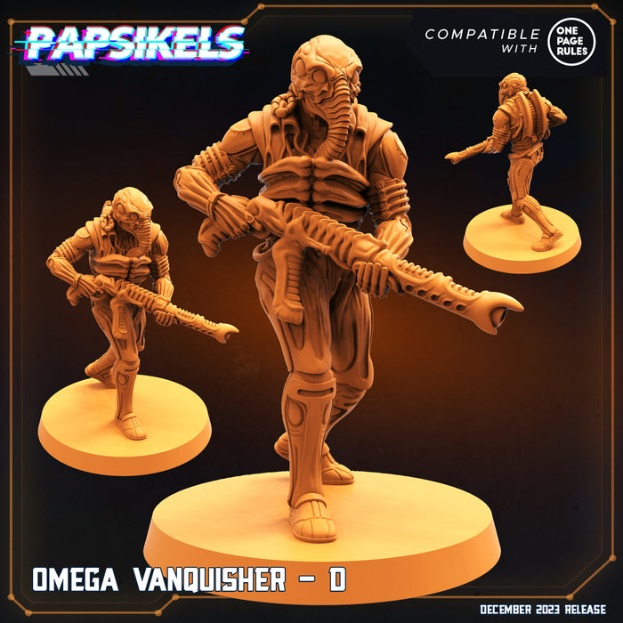 Vanquisher Miniatures | Omega Army | Sci-Fi Miniature | Papsikels
