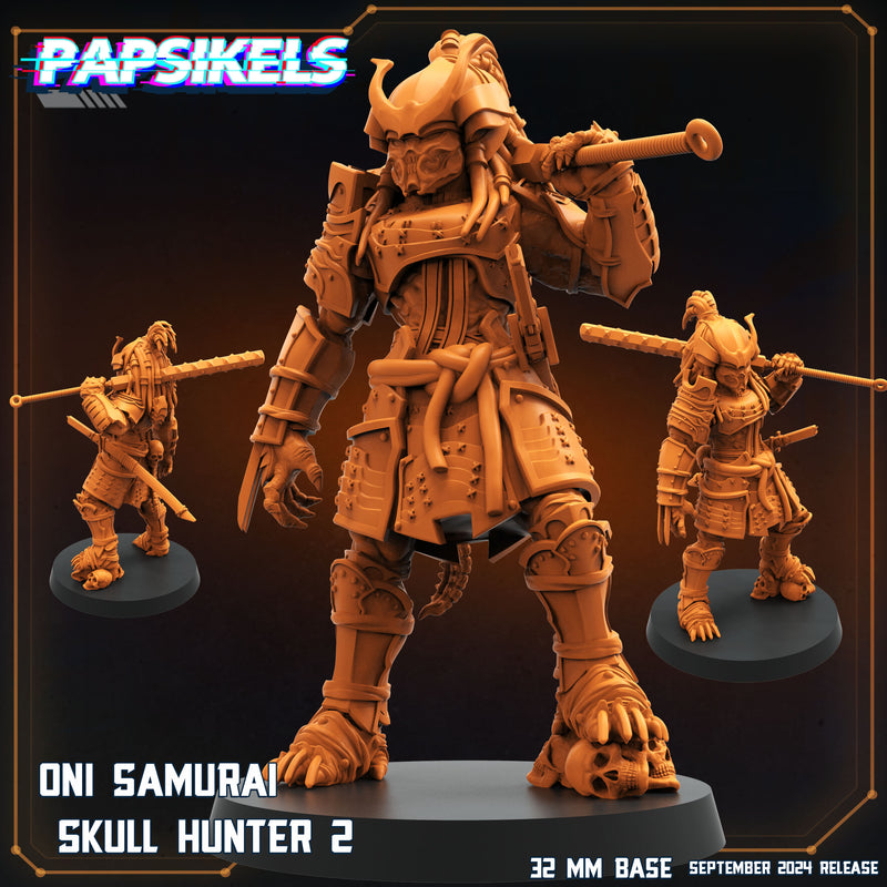 Oni Samurai Skull Hunter 2 | Aliens Vs Humans IX Remus | Papsikels