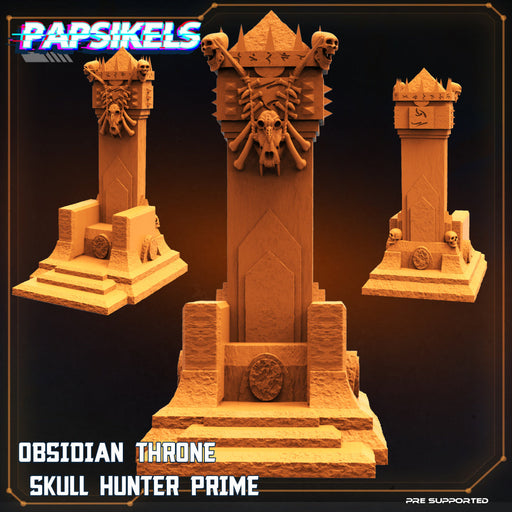 Obsidian Throne Skull Hunter Prime | Sci-Fi Specials | Sci-Fi Miniature | Papsikels TabletopXtra