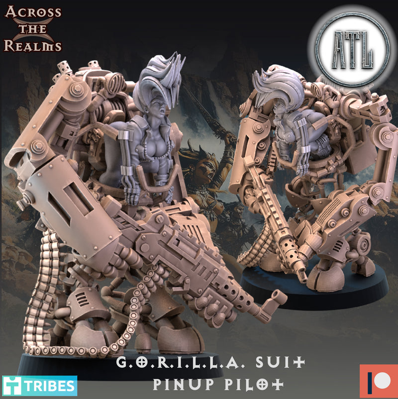 Gorilla Suit Pin-Up Pilot | Beast Huntaz