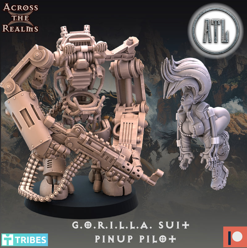 Gorilla Suit Pin-Up Pilot | Beast Huntaz