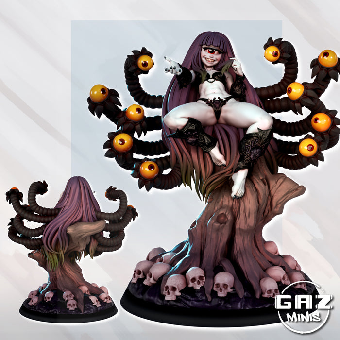 Female Beholder Oculana | Pin-up | Fantasy Miniature | Gaz Minis | [Multi-Listing]