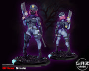 Officer Slade | Law of the Lawless | Fantasy Miniature | Gaz Minis TabletopXtra