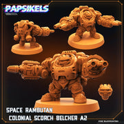 Omegas Space Rambutan Expedition Miniatures (Full Set) | Sci-Fi Miniature | Papsikels TabletopXtra