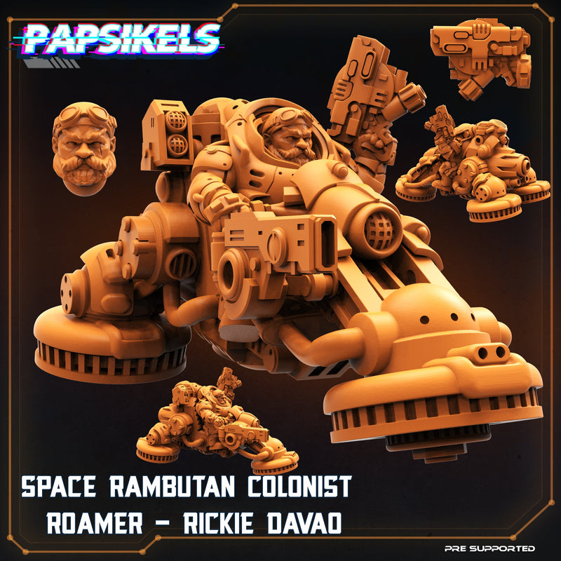 Omegas Space Rambutan Expedition Miniatures (Full Set) | Sci-Fi Miniature | Papsikels TabletopXtra