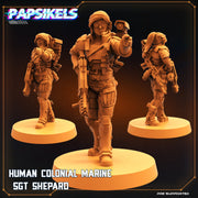 Omegas Space Rambutan Expedition Miniatures (Full Set) | Sci-Fi Miniature | Papsikels TabletopXtra